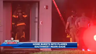 Crews extinguish house fire in SW Miami-Dade; no injuries reported