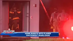 Crews extinguish house fire in SW Miami-Dade; no injuries reported